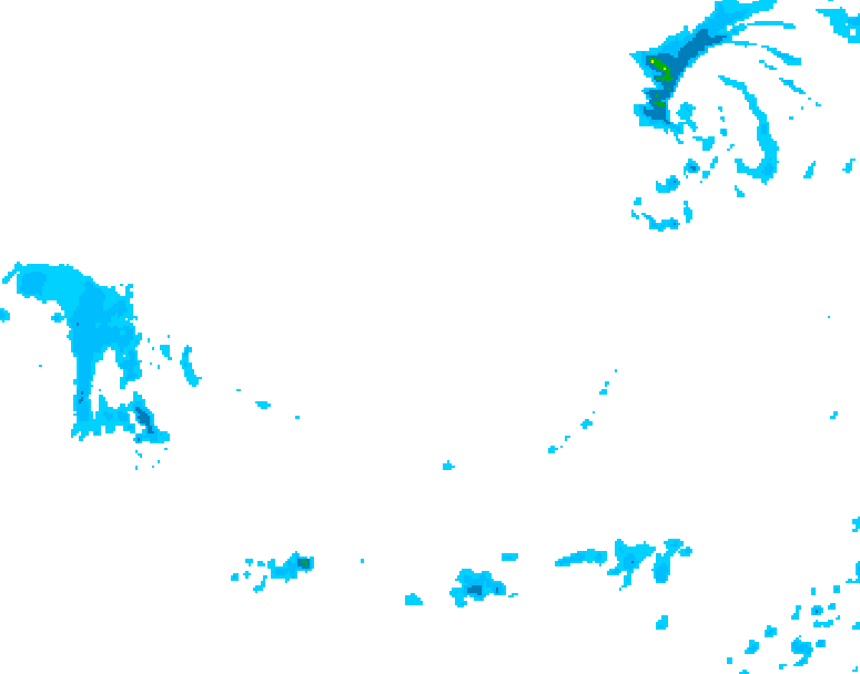GDPS precipitation 060 hour forecast chart for Canada based on 2026/03/01 0000Z data