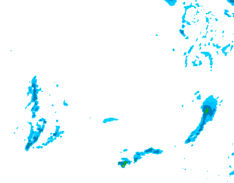 GDPS precipitation 084 hour forecast chart for Canada based on 2026/03/01 0000Z data