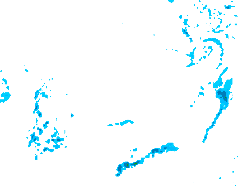 GDPS precipitation 090 hour forecast chart for Canada based on 2026/03/01 0000Z data