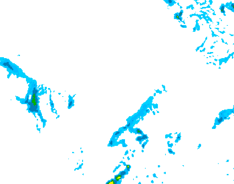 GDPS precipitation 144 hour forecast chart for Canada based on 2026/03/01 0000Z data