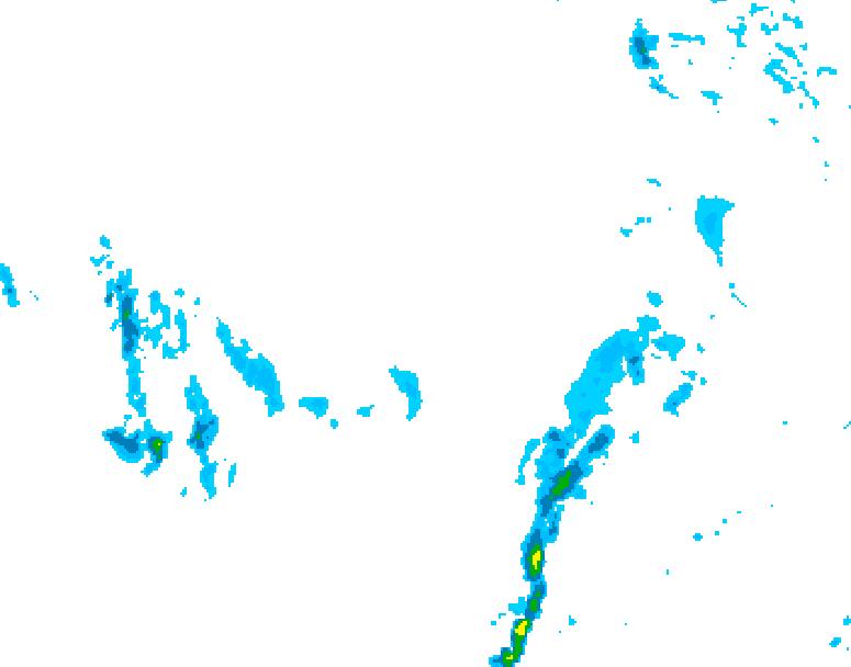 GDPS precipitation 162 hour forecast chart for Canada based on 2026/03/01 0000Z data