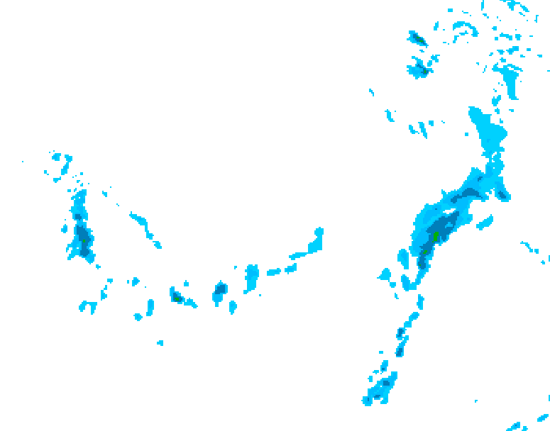 GDPS precipitation 174 hour forecast chart for Canada based on 2026/03/01 0000Z data