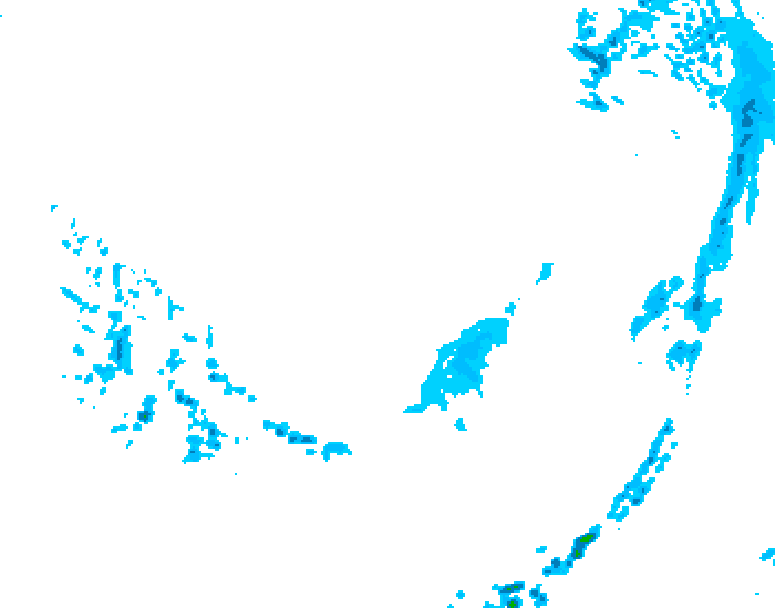 GDPS precipitation 192 hour forecast chart for Canada based on 2026/03/01 0000Z data