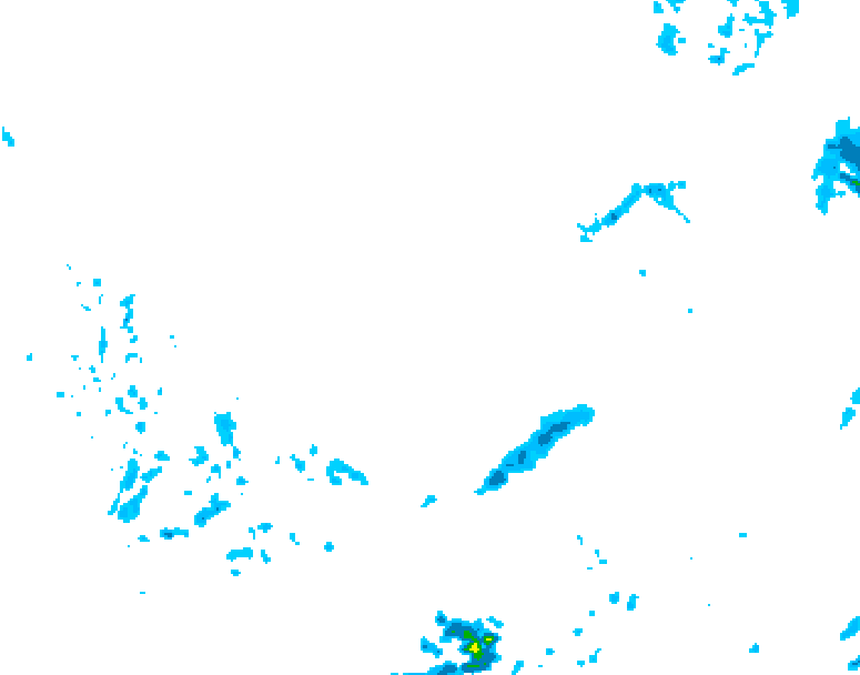 GDPS precipitation 216 hour forecast chart for Canada based on 2026/03/01 0000Z data