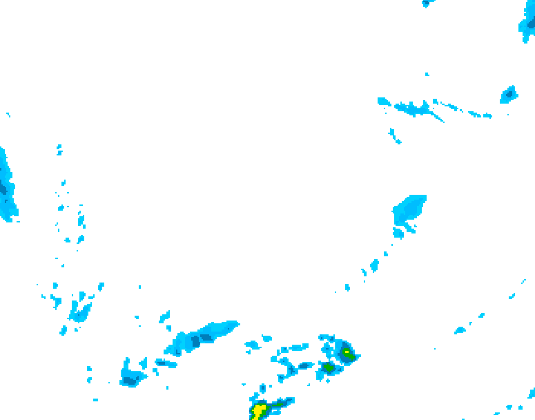 GDPS precipitation 228 hour forecast chart for Canada based on 2026/03/01 0000Z data