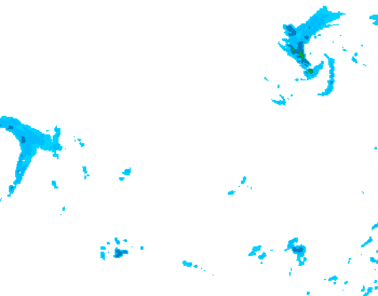 GDPS precipitation 042 hour forecast chart for Canada based on 2026/03/01 1200Z data