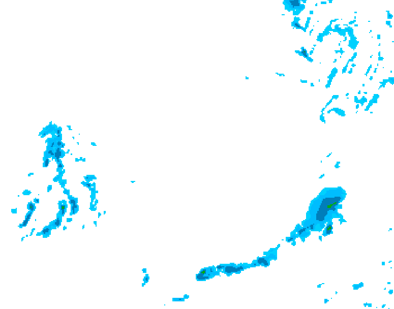 GDPS precipitation 066 hour forecast chart for Canada based on 2026/03/01 1200Z data