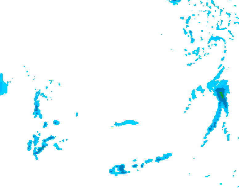 GDPS precipitation 078 hour forecast chart for Canada based on 2026/03/01 1200Z data