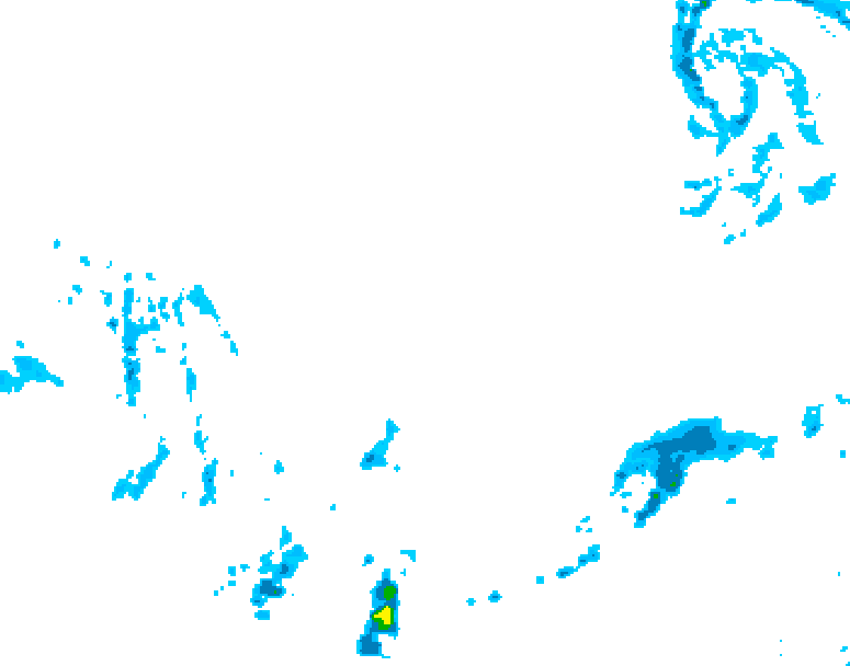 GDPS precipitation 114 hour forecast chart for Canada based on 2026/03/01 1200Z data