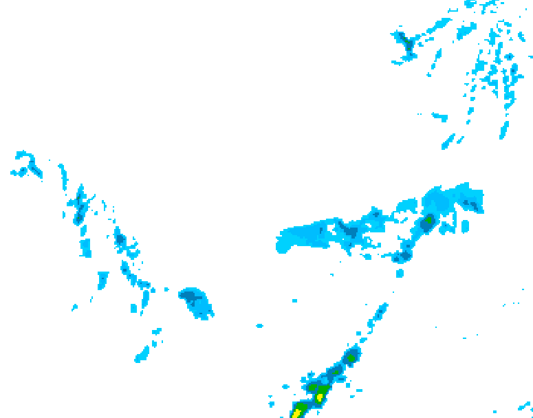 GDPS precipitation 162 hour forecast chart for Canada based on 2026/03/01 1200Z data