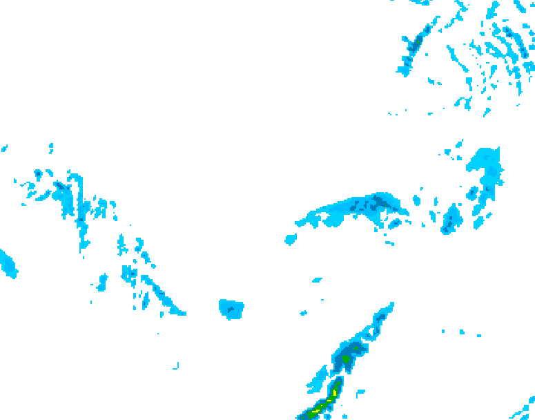 GDPS precipitation 168 hour forecast chart for Canada based on 2026/03/01 1200Z data