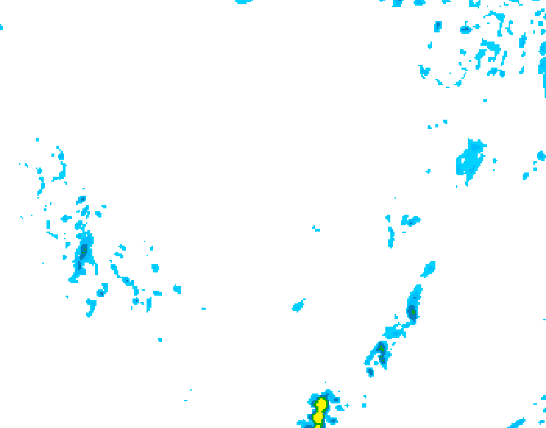 GDPS precipitation 180 hour forecast chart for Canada based on 2026/03/01 1200Z data