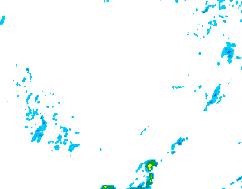 GDPS precipitation 186 hour forecast chart for Canada based on 2026/03/01 1200Z data