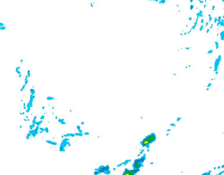 GDPS precipitation 192 hour forecast chart for Canada based on 2026/03/01 1200Z data