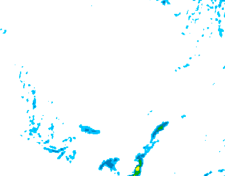 GDPS precipitation 198 hour forecast chart for Canada based on 2026/03/01 1200Z data