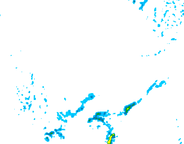 GDPS precipitation 210 hour forecast chart for Canada based on 2026/03/01 1200Z data