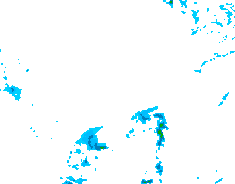 GDPS precipitation 228 hour forecast chart for Canada based on 2026/03/01 1200Z data