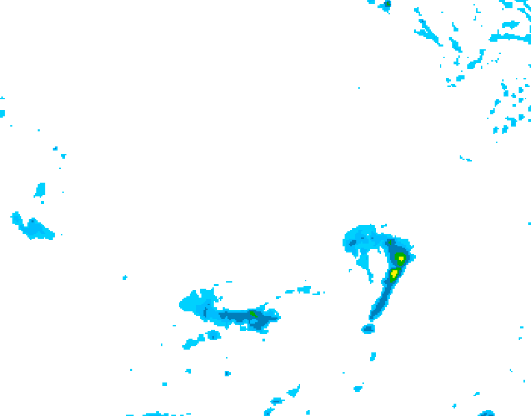 GDPS precipitation 234 hour forecast chart for Canada based on 2026/03/01 1200Z data