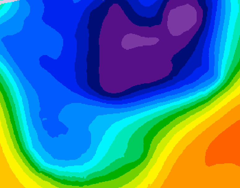 GDPS 500 millibar geopotential height 204 hour forecast chart for Canada based on 2026/03/02 0000Z data