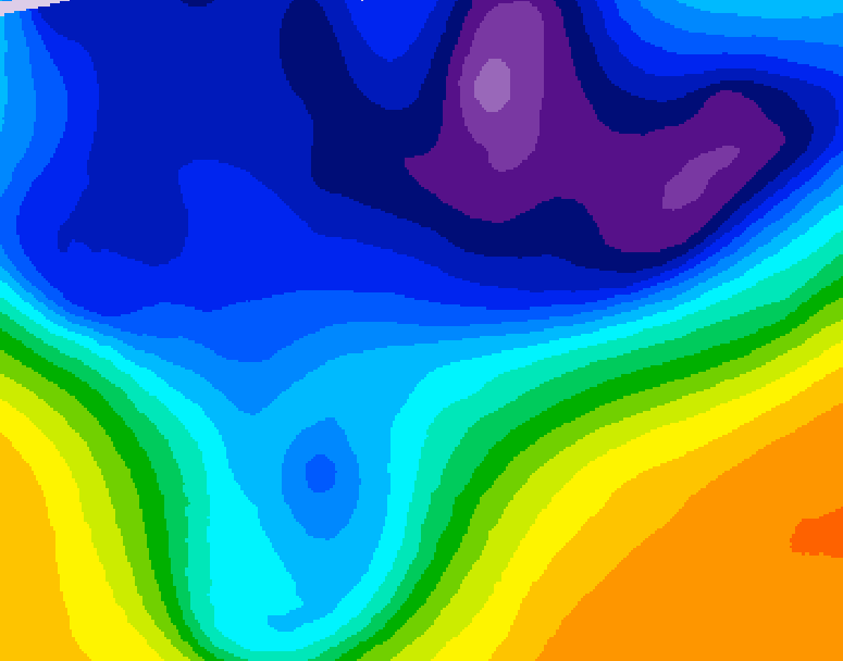 GDPS 500 millibar geopotential height 234 hour forecast chart for Canada based on 2026/03/02 0000Z data