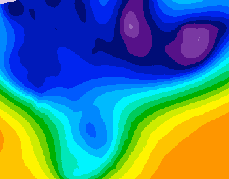 GDPS 500 millibar geopotential height 240 hour forecast chart for Canada based on 2026/03/02 0000Z data