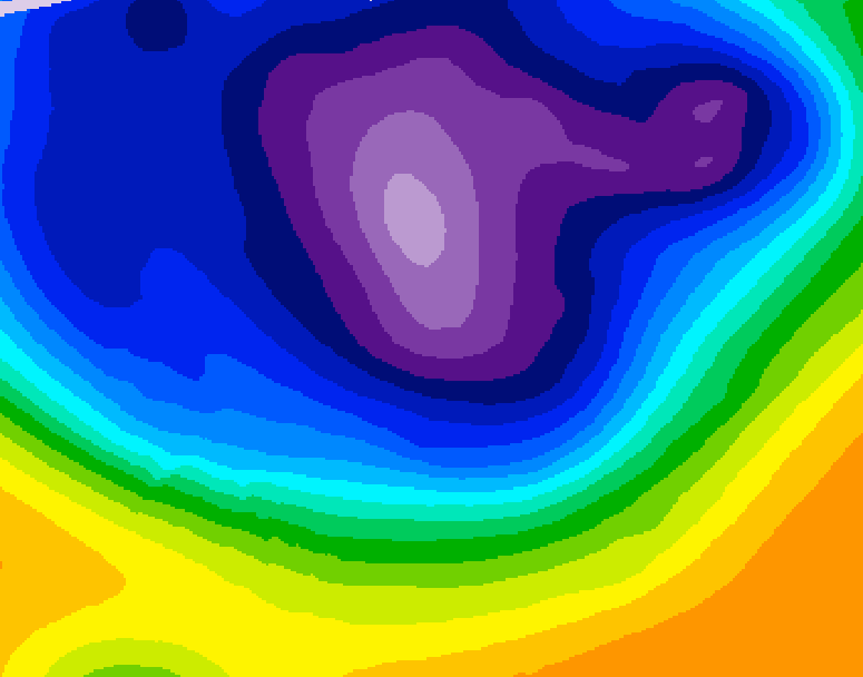 GDPS 500 millibar geopotential height 168 hour forecast chart for Canada based on 2026/03/02 1200Z data