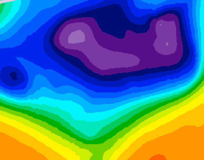 GDPS 500 millibar geopotential height 228 hour forecast chart for Canada based on 2026/03/02 1200Z data