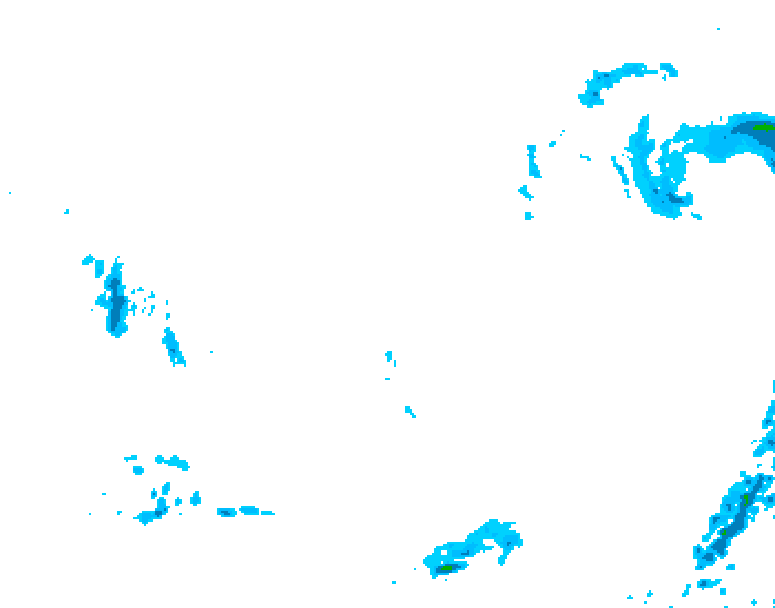 GDPS precipitation 012 hour forecast chart for Canada based on 2026/03/02 0000Z data