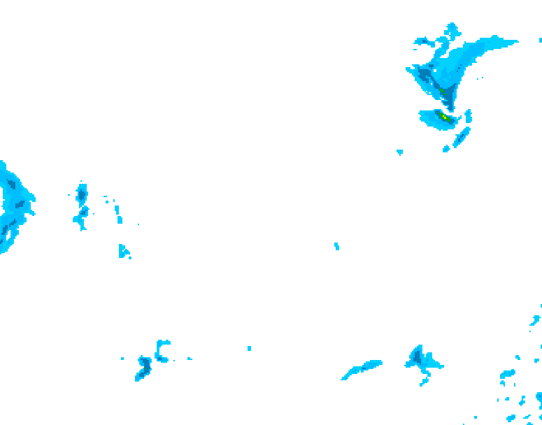 GDPS precipitation 024 hour forecast chart for Canada based on 2026/03/02 0000Z data
