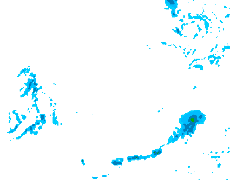 GDPS precipitation 054 hour forecast chart for Canada based on 2026/03/02 0000Z data