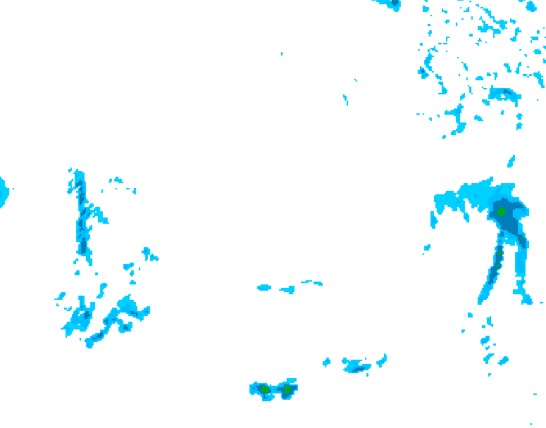 GDPS precipitation 066 hour forecast chart for Canada based on 2026/03/02 0000Z data