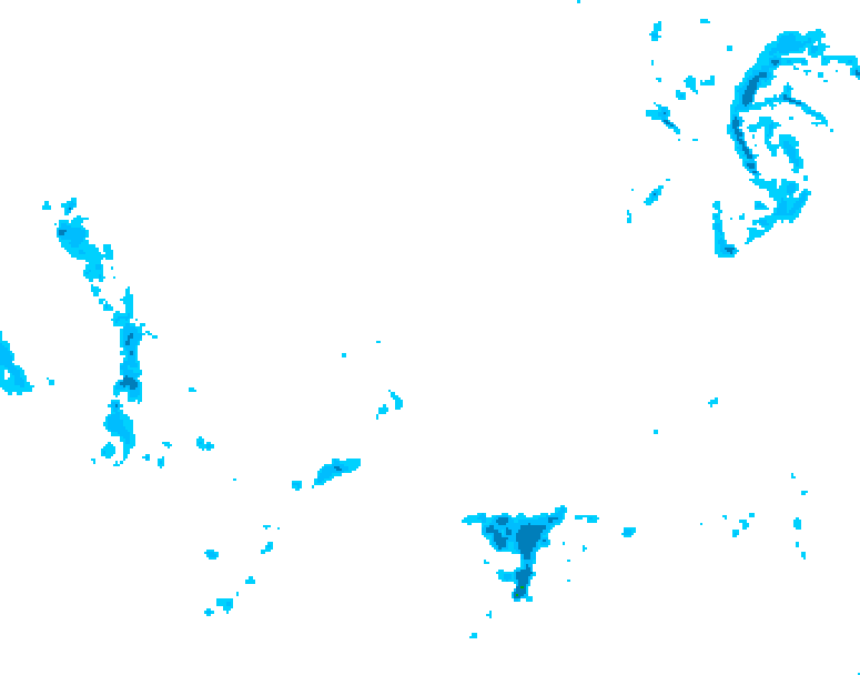 GDPS precipitation 090 hour forecast chart for Canada based on 2026/03/02 0000Z data