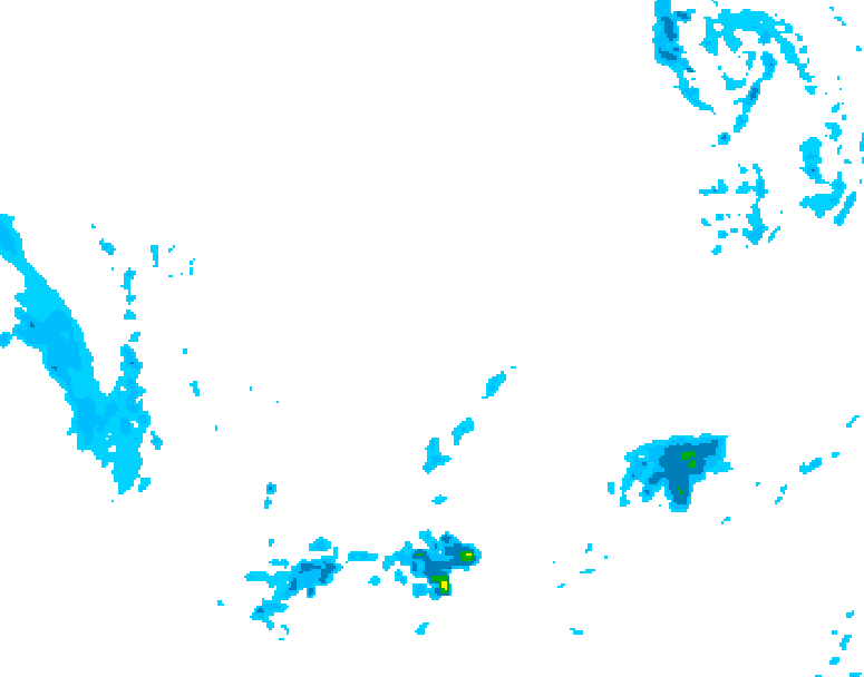 GDPS precipitation 108 hour forecast chart for Canada based on 2026/03/02 0000Z data