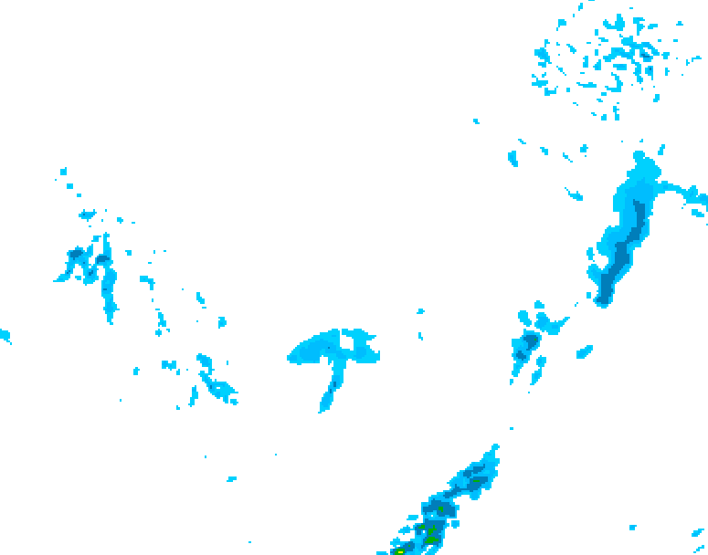 GDPS precipitation 156 hour forecast chart for Canada based on 2026/03/02 0000Z data