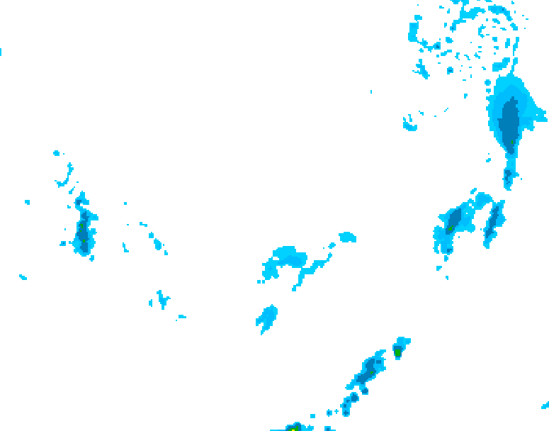 GDPS precipitation 162 hour forecast chart for Canada based on 2026/03/02 0000Z data