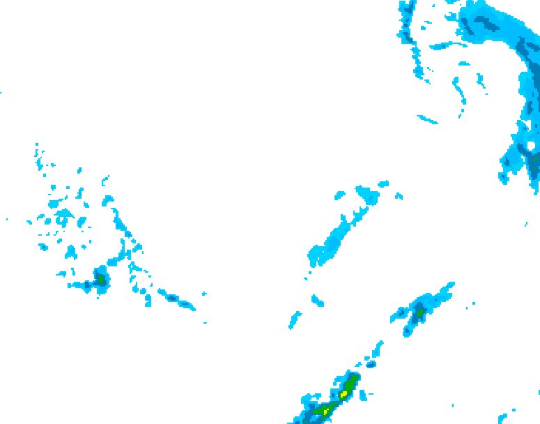 GDPS precipitation 174 hour forecast chart for Canada based on 2026/03/02 0000Z data