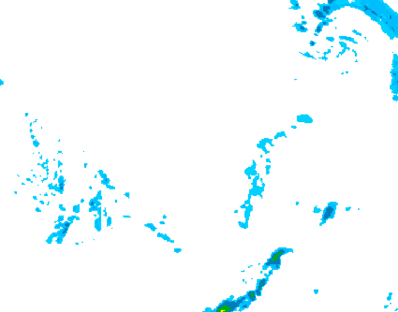 GDPS precipitation 180 hour forecast chart for Canada based on 2026/03/02 0000Z data