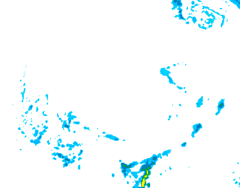 GDPS precipitation 192 hour forecast chart for Canada based on 2026/03/02 0000Z data