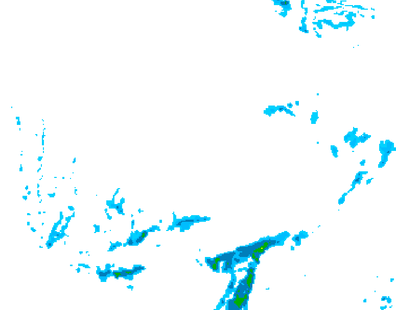 GDPS precipitation 198 hour forecast chart for Canada based on 2026/03/02 0000Z data