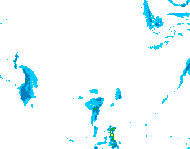 GDPS precipitation 234 hour forecast chart for Canada based on 2026/03/02 0000Z data