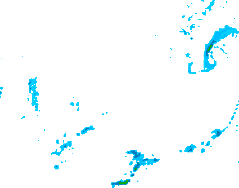 GDPS precipitation 072 hour forecast chart for Canada based on 2026/03/02 1200Z data