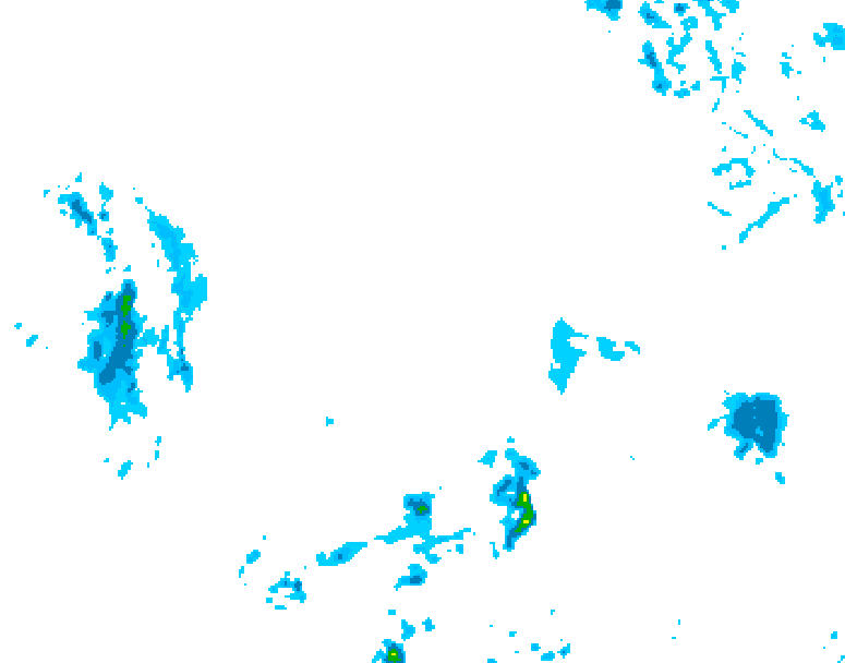 GDPS precipitation 108 hour forecast chart for Canada based on 2026/03/02 1200Z data