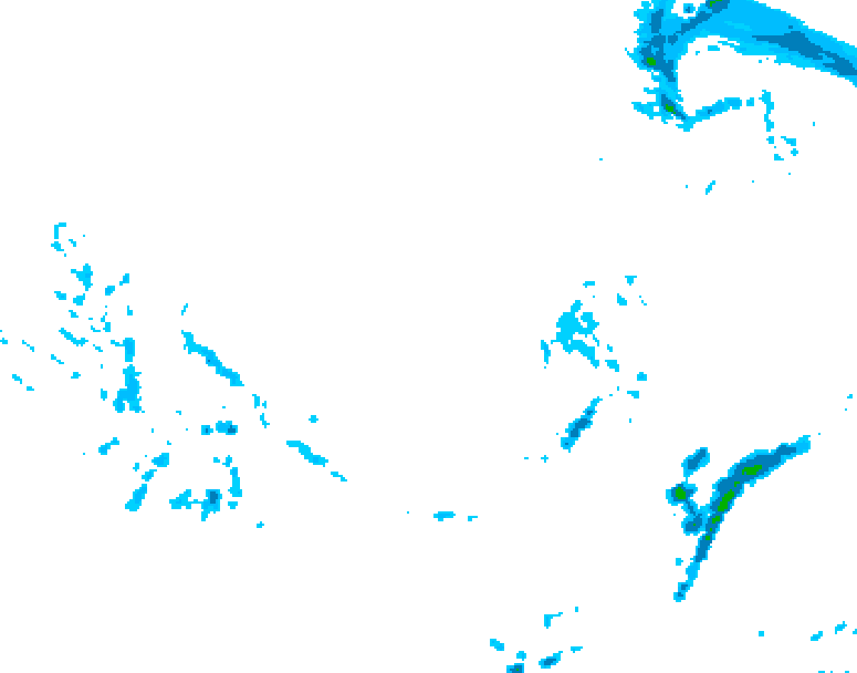 GDPS precipitation 168 hour forecast chart for Canada based on 2026/03/02 1200Z data