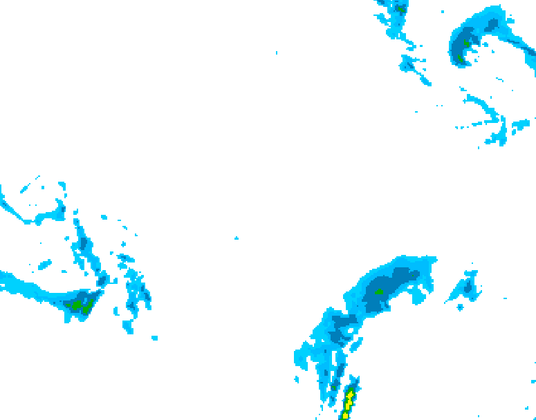 GDPS precipitation 240 hour forecast chart for Canada based on 2026/03/02 1200Z data