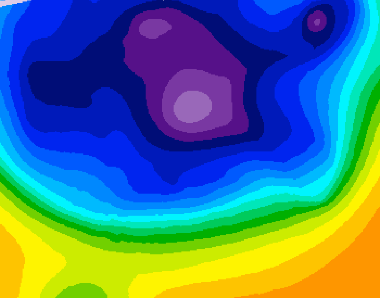 GDPS 500 millibar geopotential height 168 hour forecast chart for Canada based on 2026/03/03 0000Z data