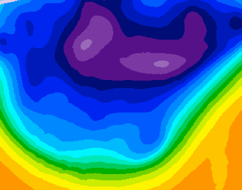 GDPS 500 millibar geopotential height 228 hour forecast chart for Canada based on 2026/03/03 0000Z data