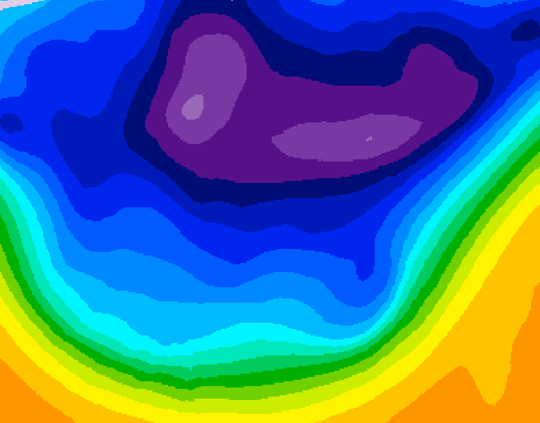 GDPS 500 millibar geopotential height 234 hour forecast chart for Canada based on 2026/03/03 0000Z data