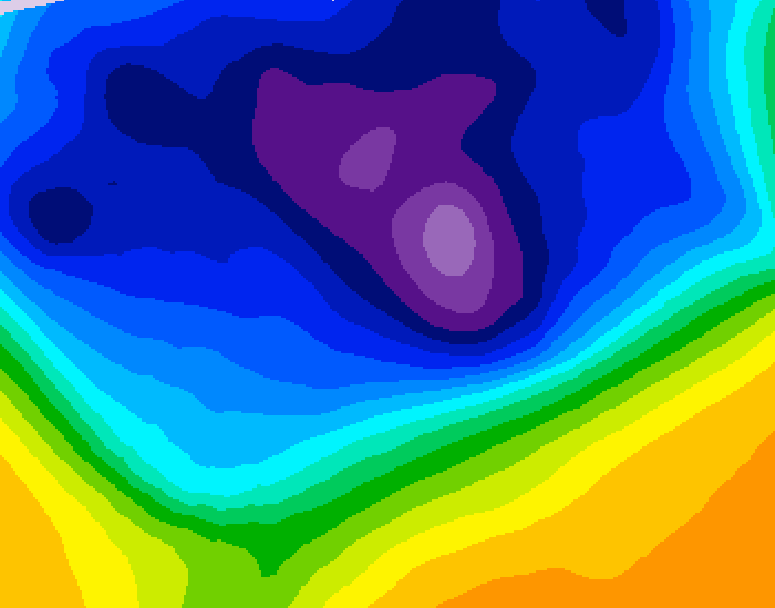 GDPS 500 millibar geopotential height 168 hour forecast chart for Canada based on 2026/03/03 1200Z data