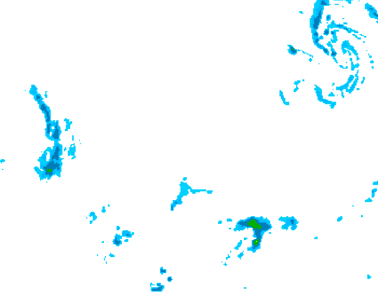 GDPS precipitation 072 hour forecast chart for Canada based on 2026/03/03 0000Z data