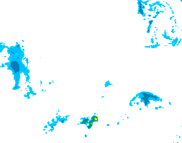 GDPS precipitation 084 hour forecast chart for Canada based on 2026/03/03 0000Z data